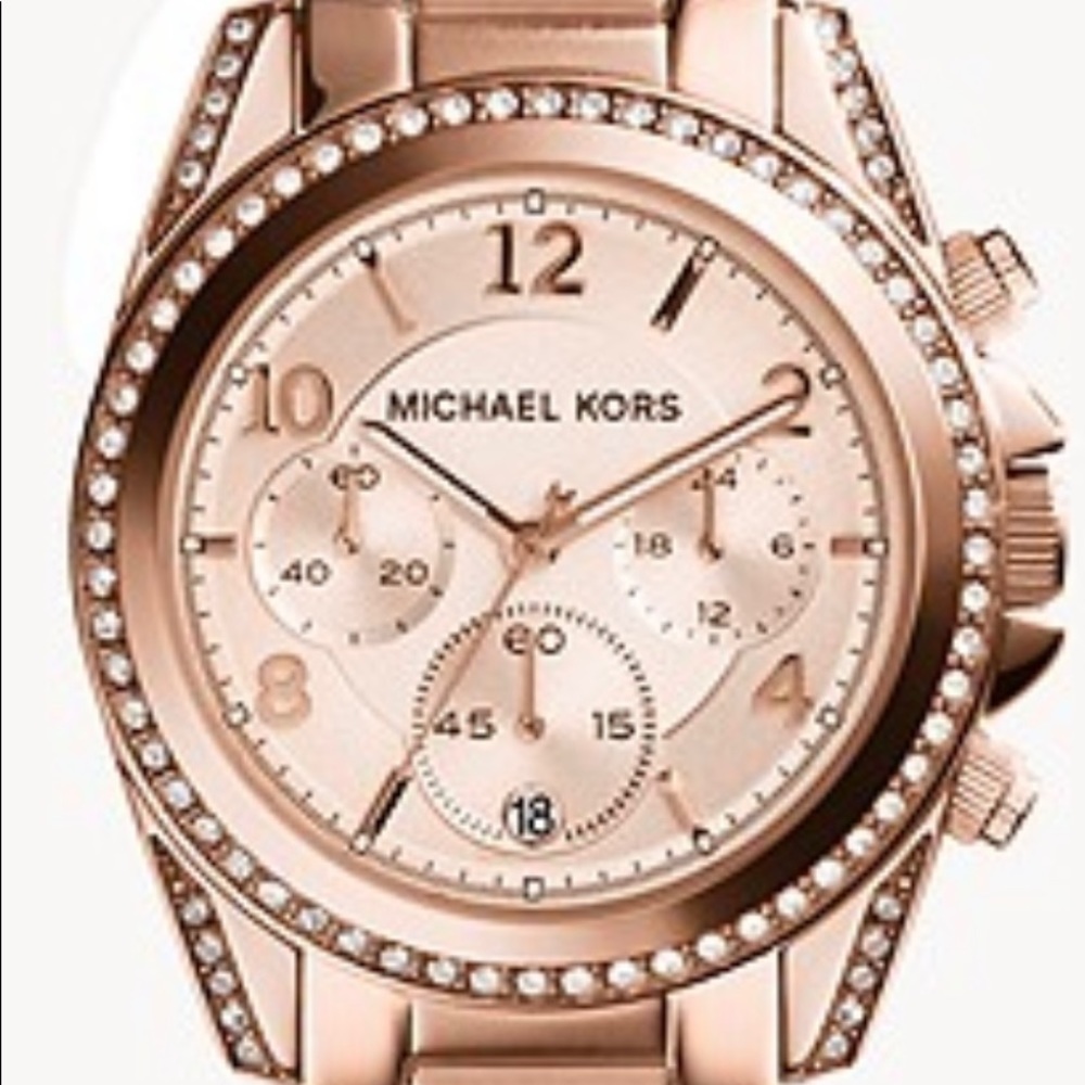 Rose Gold Michael Kors Watch